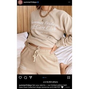 Summer Fridays | Sweaters | New Summer Fridays Self Care Club Tan